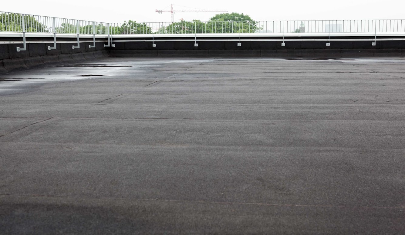 commercial flat roofing in Houston