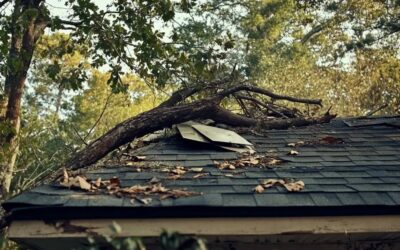 What to Do When a Tree Falls on Your Roof