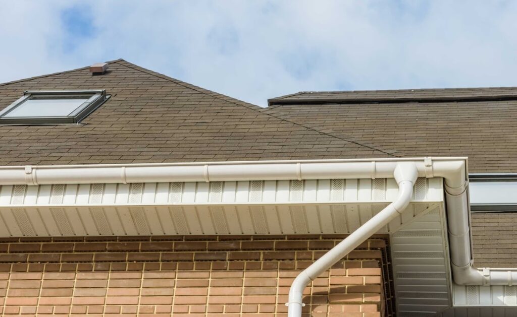 half round gutters in Houston