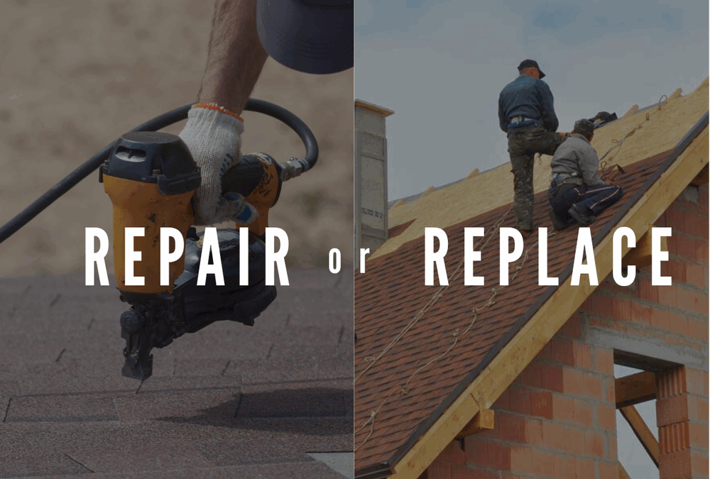 Roof Repair vs Roof Replacement in Houston