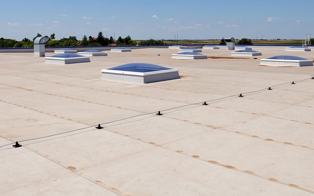 commercial flat roofing systems in Houston