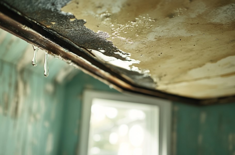 roof leak signs